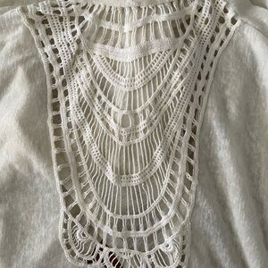Forever 21 Ivory Knit Top